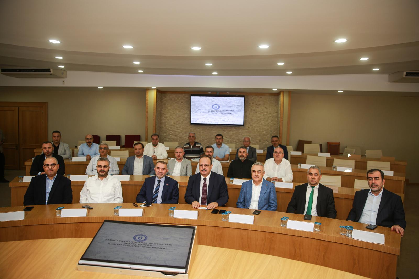Yeni İlahiyat Fakültesi ve Külliye İçin ADÜ Senatosu Toplandı!