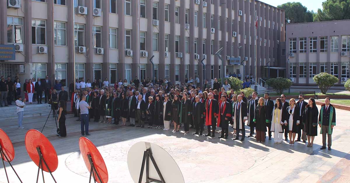 Aydın'da 2025-2026 adli yıl törenle açıldı!