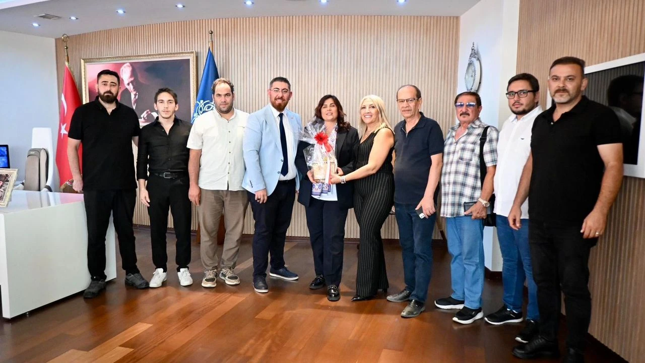 Aydın Gazeteciler Cemiyeti’nden Çerçioğlu’na Ziyaret!