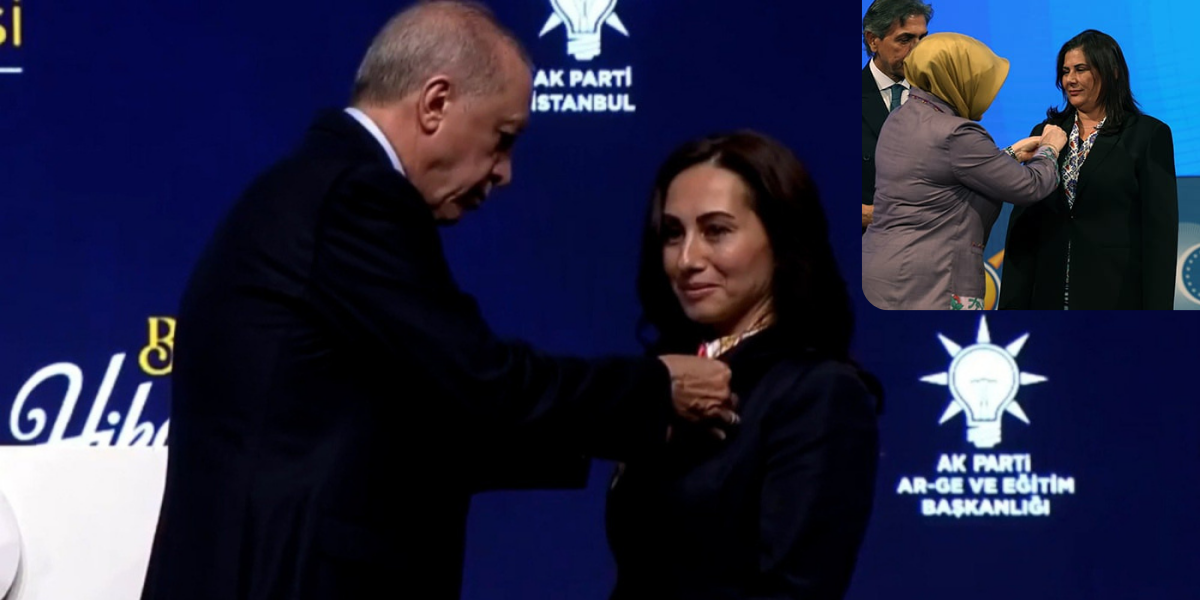 2. Özlem'e Rozeti Cumhurbaşkanı Erdoğan Taktı: Çerçioğlu’na İnce Mesaj!
