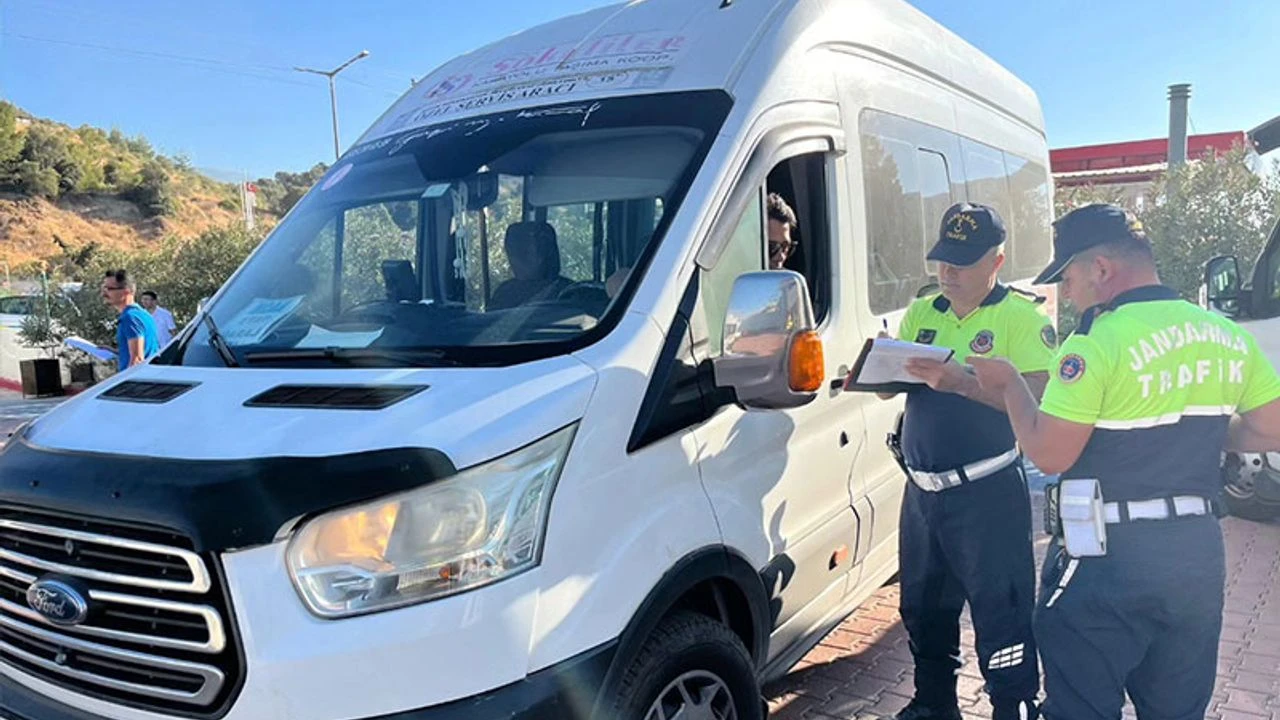 Okul Servislerine Jandarma Denetimi!