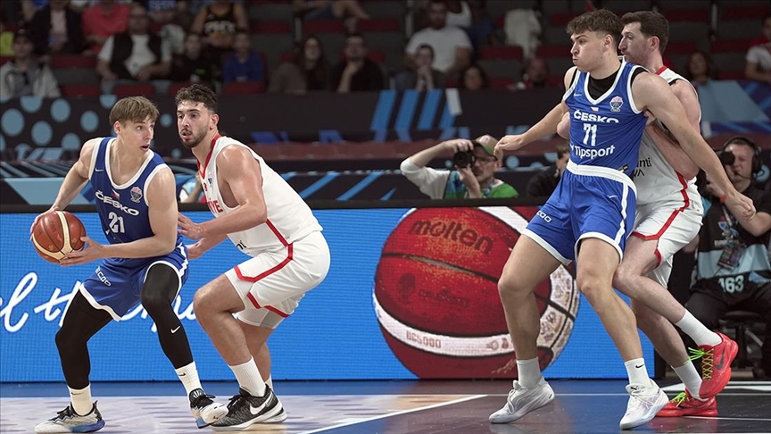 A Milli Erkek Basketbol Takımı, 2025 Avrupa Şampiyonası'nda 2'de 2 yaptı!